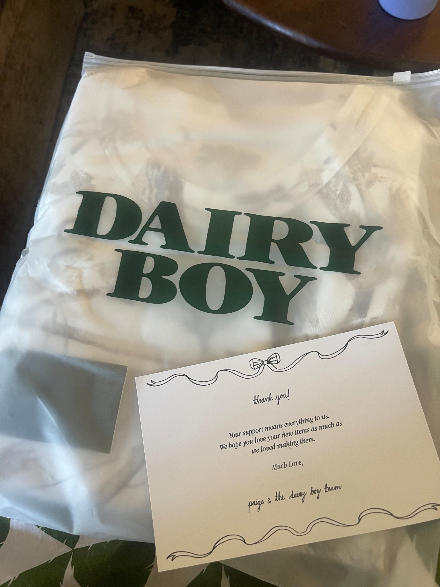 love dairy boy— the T-shirt I got is sold out but linked a similar one and a couple of items from the same collection that are still in stock 🤎

#LTKFindsUnder50 #LTKFindsUnder100 #LTKStyleTip