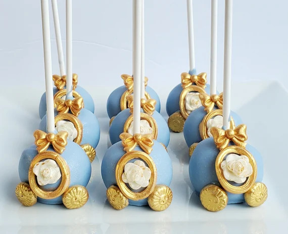 Princess Carriage Cake Pops cinderella Inspired 1st Birthday | Etsy | Etsy (US)