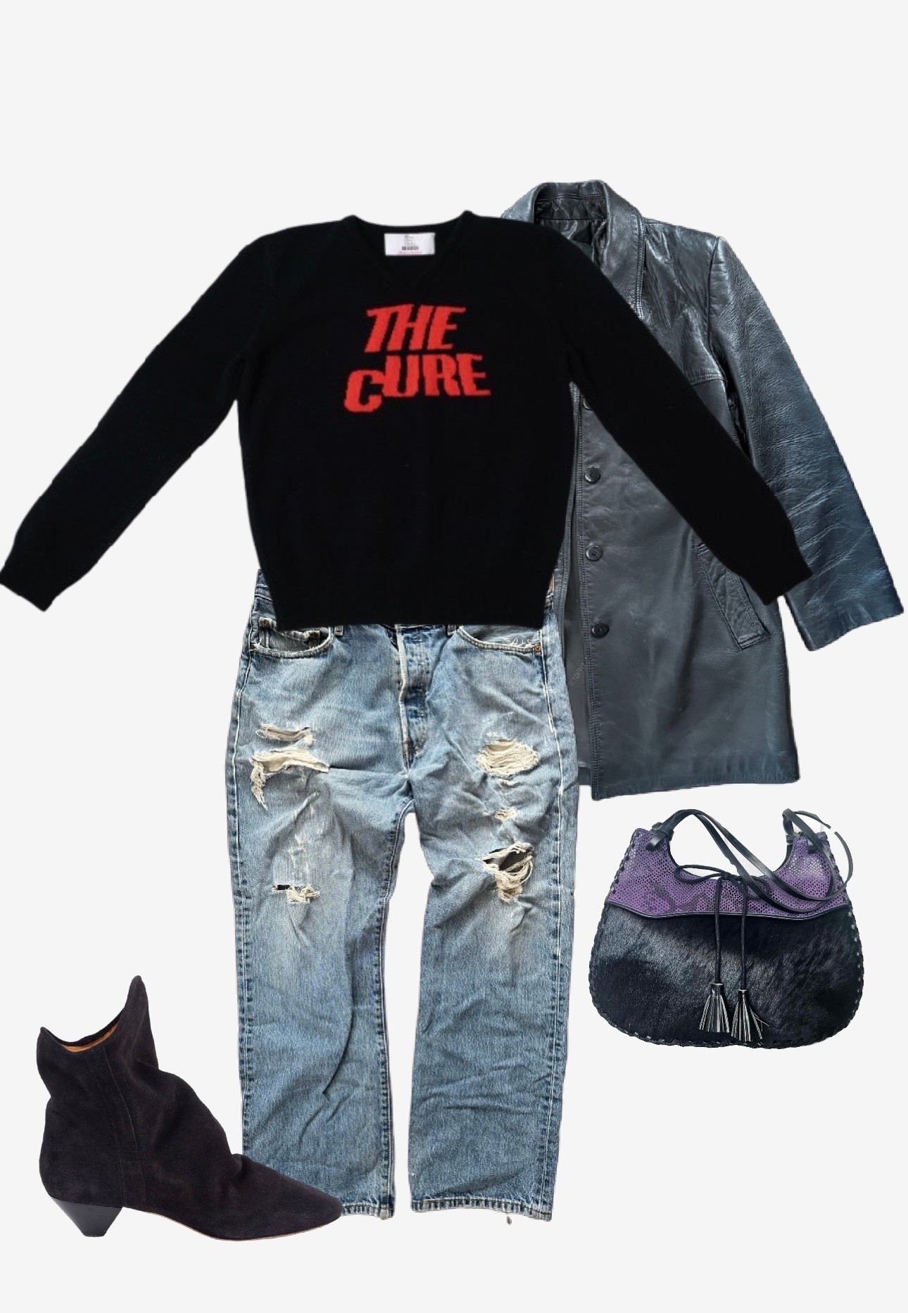 First outfit of the year. Now I want to go back to bed.

Jeans, jacket, and bag are secondhand/vintage  

#LTKOver40 #LTKSeasonal