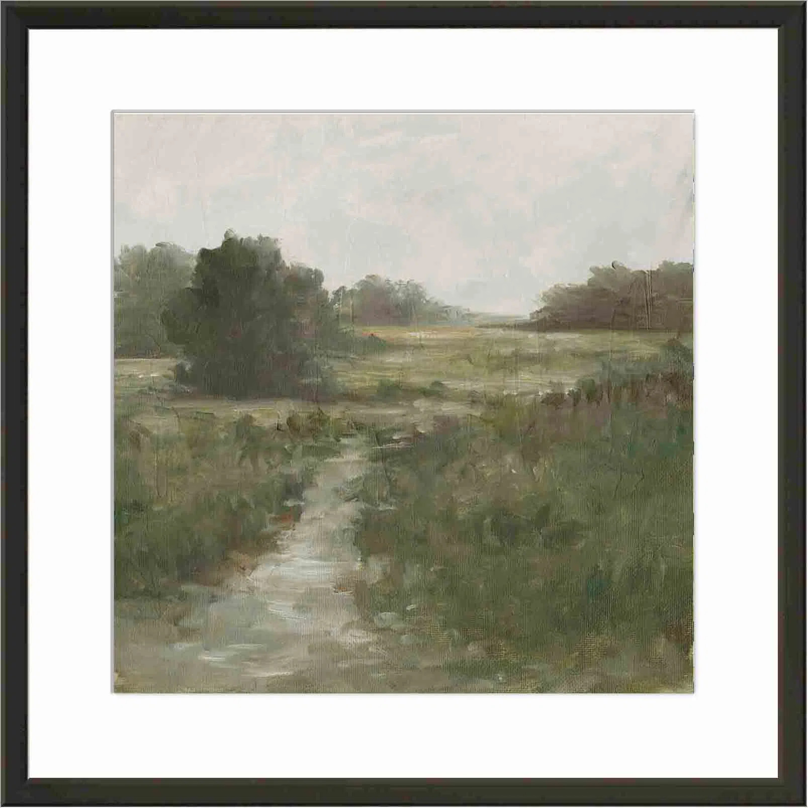 " Tranquil Fen I " by Ethan Harper Painting Print | Wayfair North America