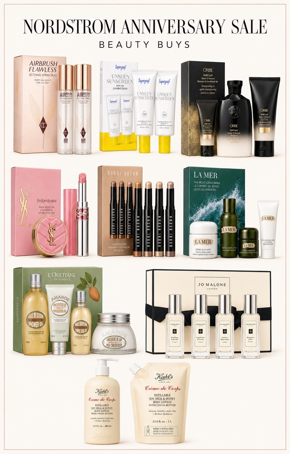 A few of my favorite Beauty products currently on sale. #Nordstromanniversarysale.

#LTKSaleAlert #LTKselfcare #LTKBeauty