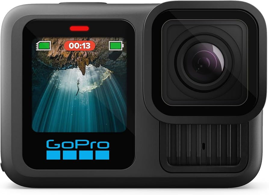 GoPro HERO13 Black - Waterproof Action Camera with 5.3K60 Video, 27MP Photo + Compatability with ... | Amazon (US)