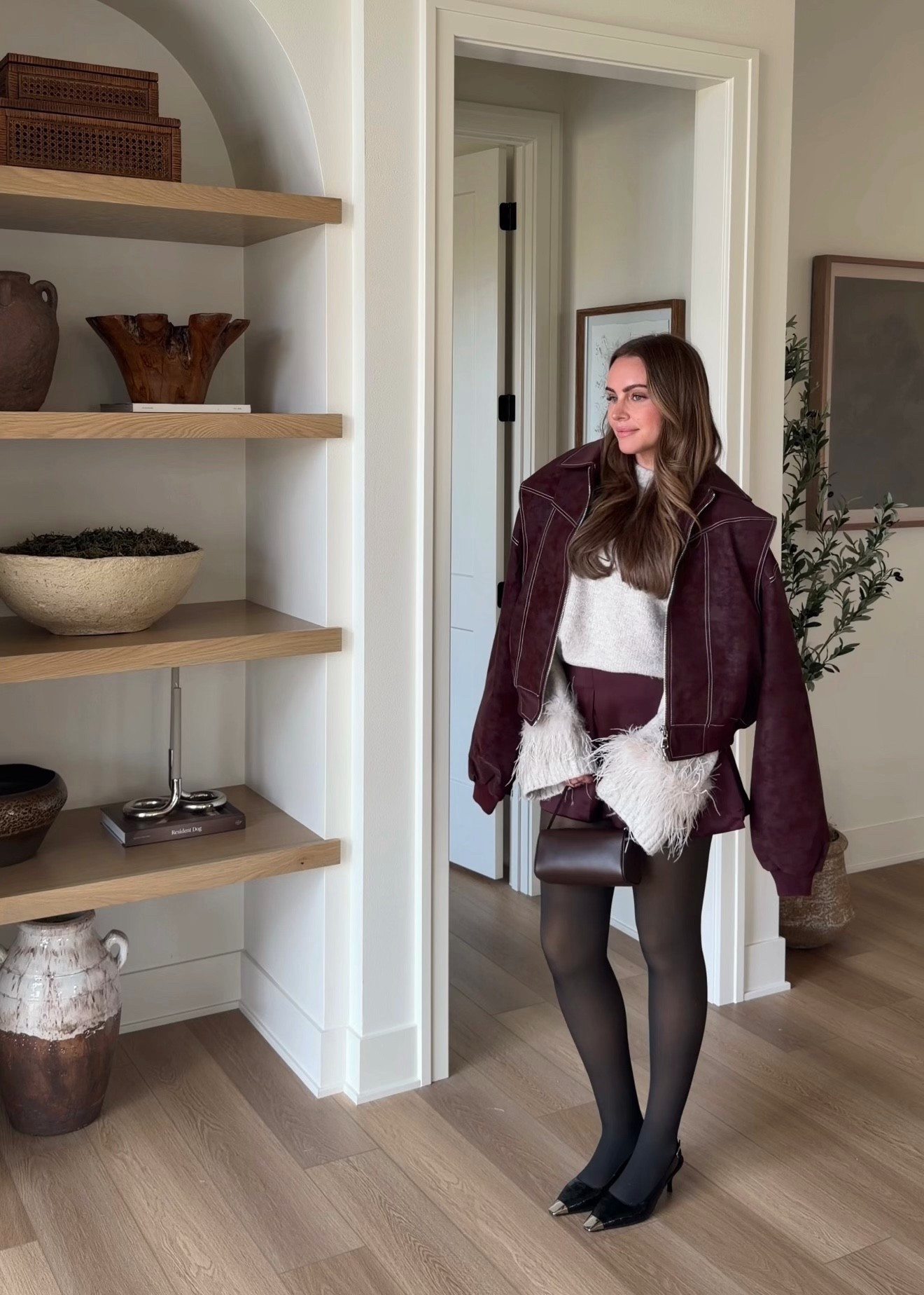 Holiday party outfit inspo. Love these fleece lined tights for the winter 👏🏼

#LTKFindsUnder100 #LTKootd #LTKHoliday