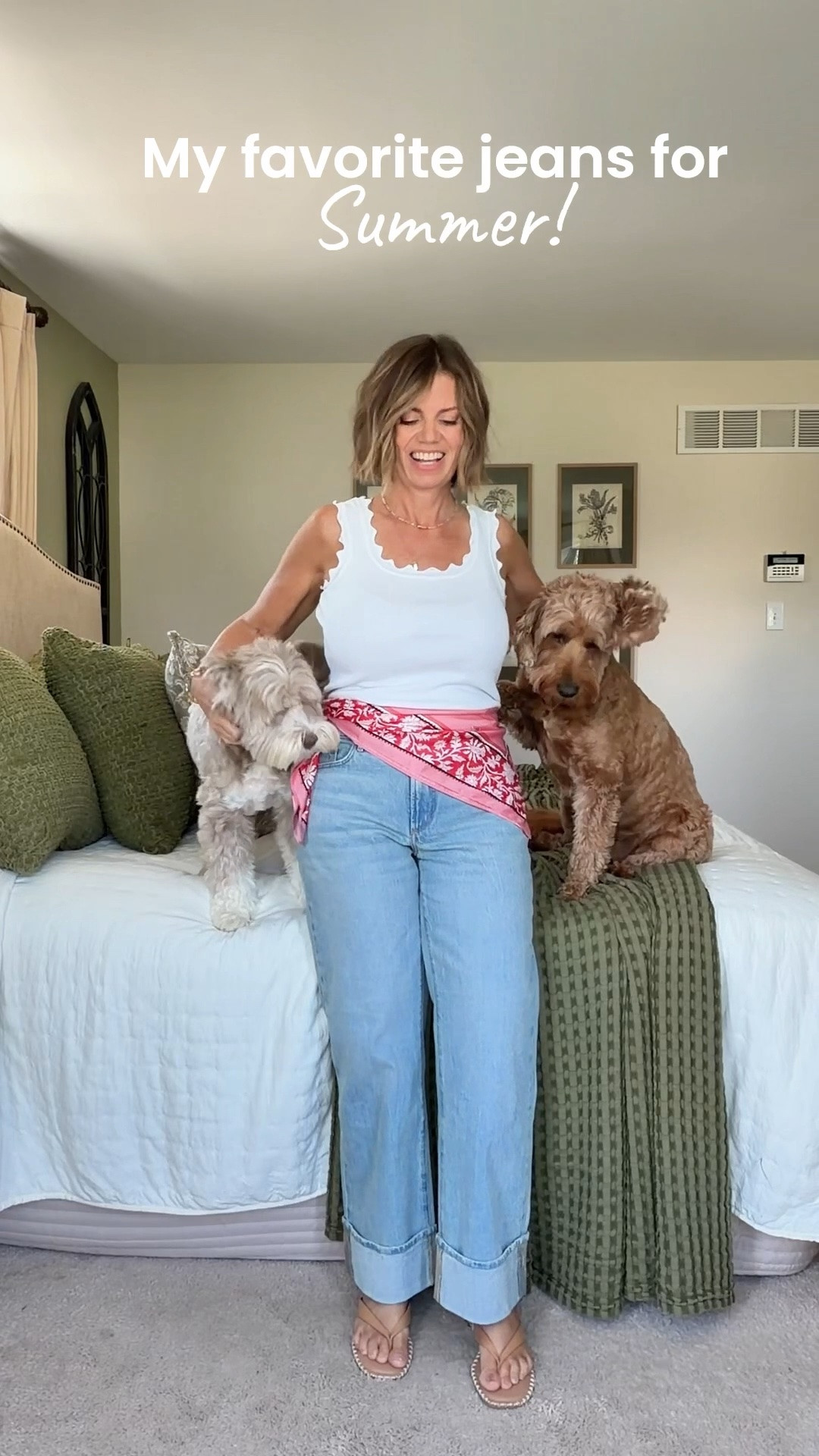 summer outfits - Love these jeans and the color is perfect for summer.

#LTKOver40 #LTKootd #LTKgrwm