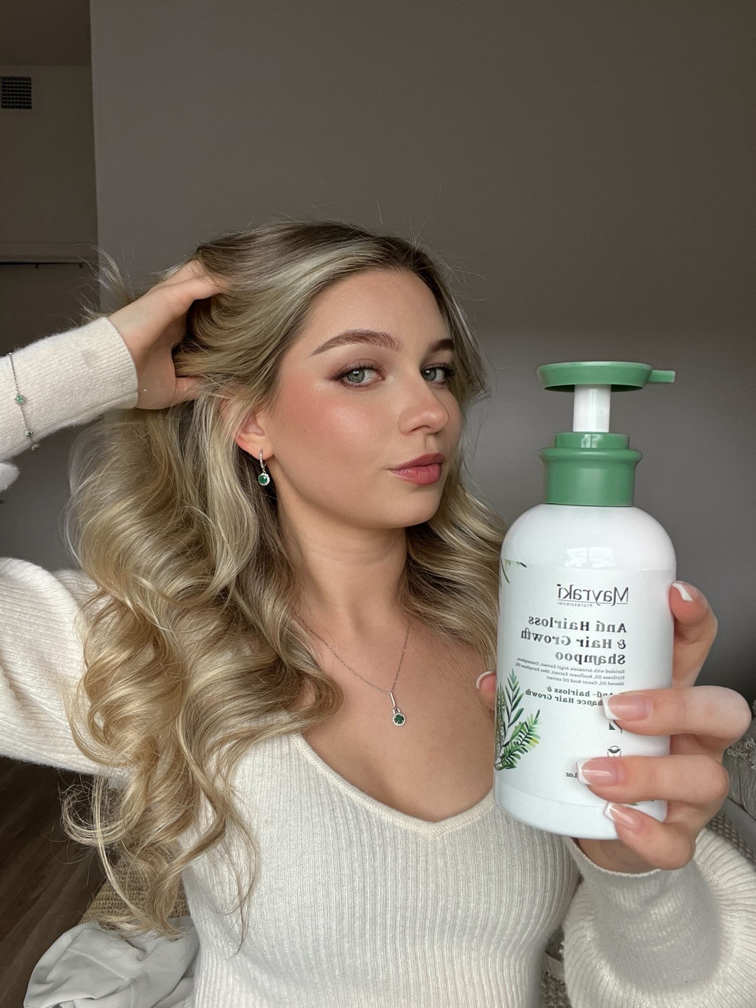I have been using @hairmayraki for over a year now 🧴and the only thing annoys me is the fact my hair grows out too fast and needs to get bleached ✔️ again! 

I absolutely love their scalp cleanser. It’s a must to add to your shampoo + conditioner routine. Especially if your hair gets oily super fast. Treat your scalp well! 🌿

Use code | MELINA_15

#hairmayrakireview #hairmayrakibeauty #hairmayraki #healthyhair 

#LTKGiftGuide #LTKStyleTip #LTKBeauty