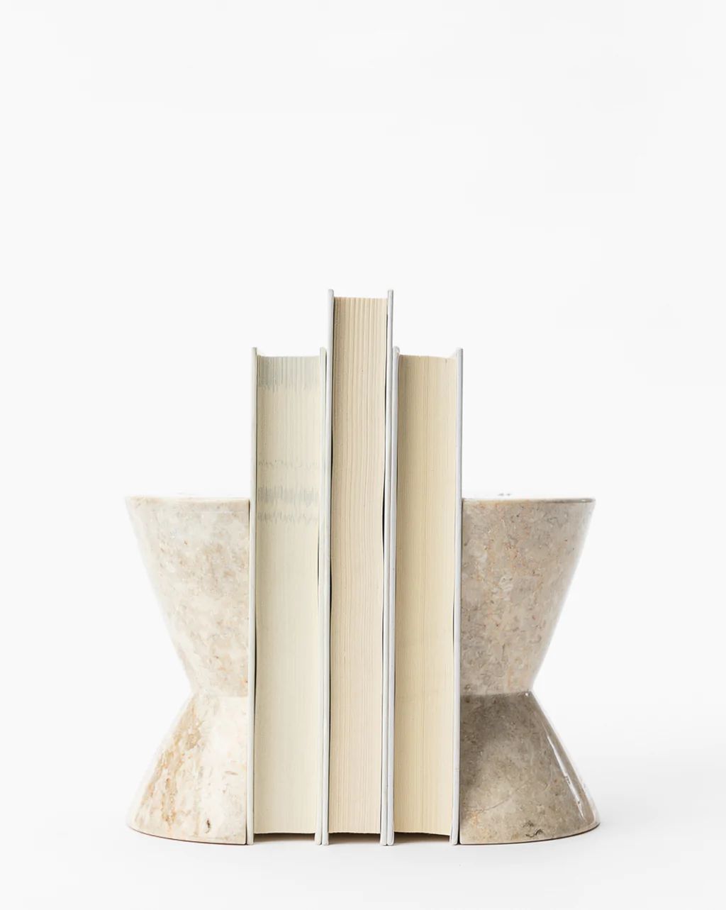 Shaped Marble Bookends (Set of 2) | McGee & Co.