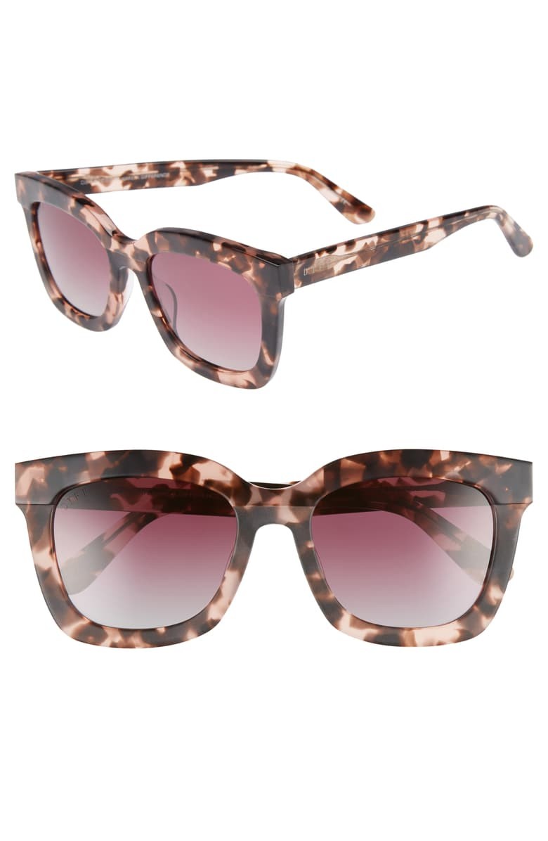 Carson 53mm Polarized Square Sunglasses | Nordstrom