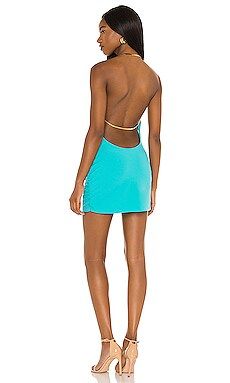 The Bar Liam Dress in Turquoise from Revolve.com | Revolve Clothing (Global)