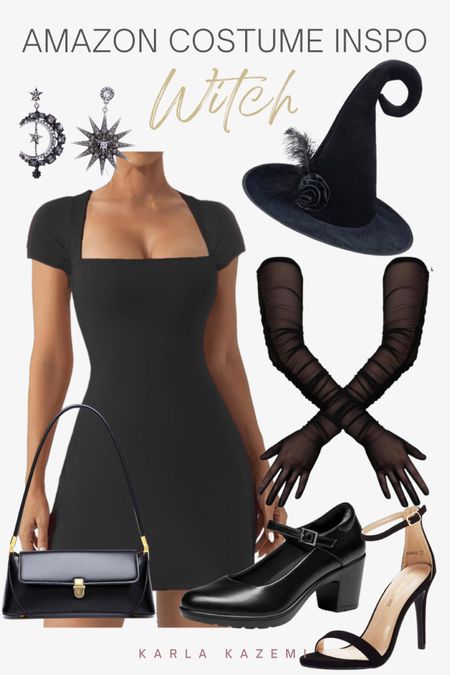 DIY Witch costume using things you might already have or building your capsule wardrobe with some cute accessories or a LBD🫶❤️

DIY Halloween Costume | Witch Costume | Women’s Witch Costume | Halloween Costume Idea | Halloween 2023 | Chic Halloween Costume

#LTKSeasonal #LTKmidsize #LTKHalloween