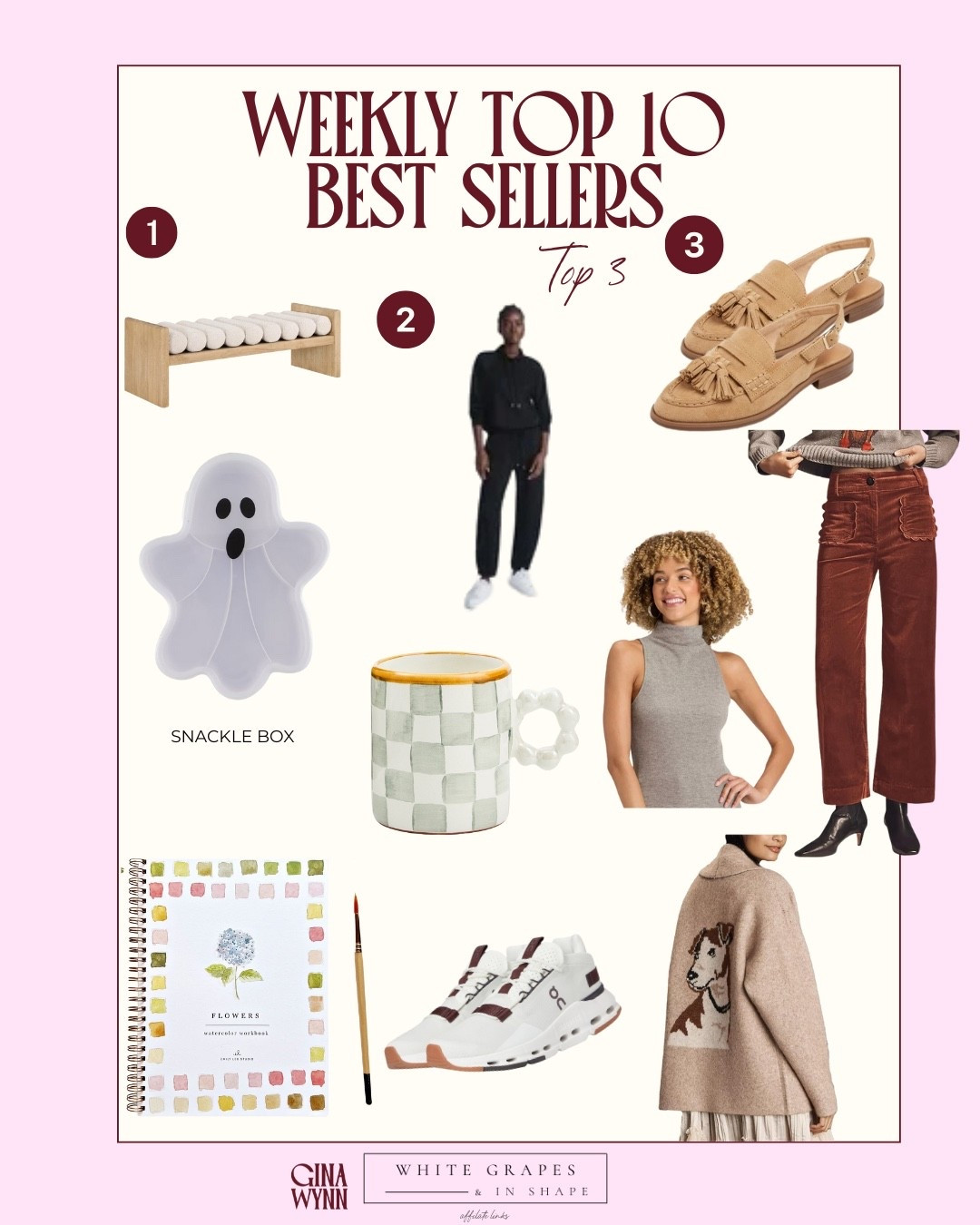 Gina’s IG best seller’s 
@whitegrapesandinshape

#LTKFindsUnder50 #LTKHome #LTKStyleTip