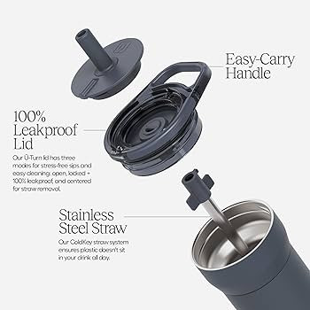 BrüMate Leap 12oz 100% Leakproof Kids Tumbler with Handle and Silicone Soft Straw | Drop Resista... | Amazon (US)