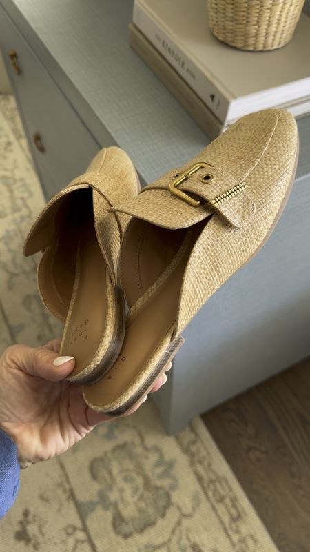 Love these natural mules! Super comfy and cute for spring. New at Target. 

#LTKshoecrush #LTKover40 #LTKfindsunder50