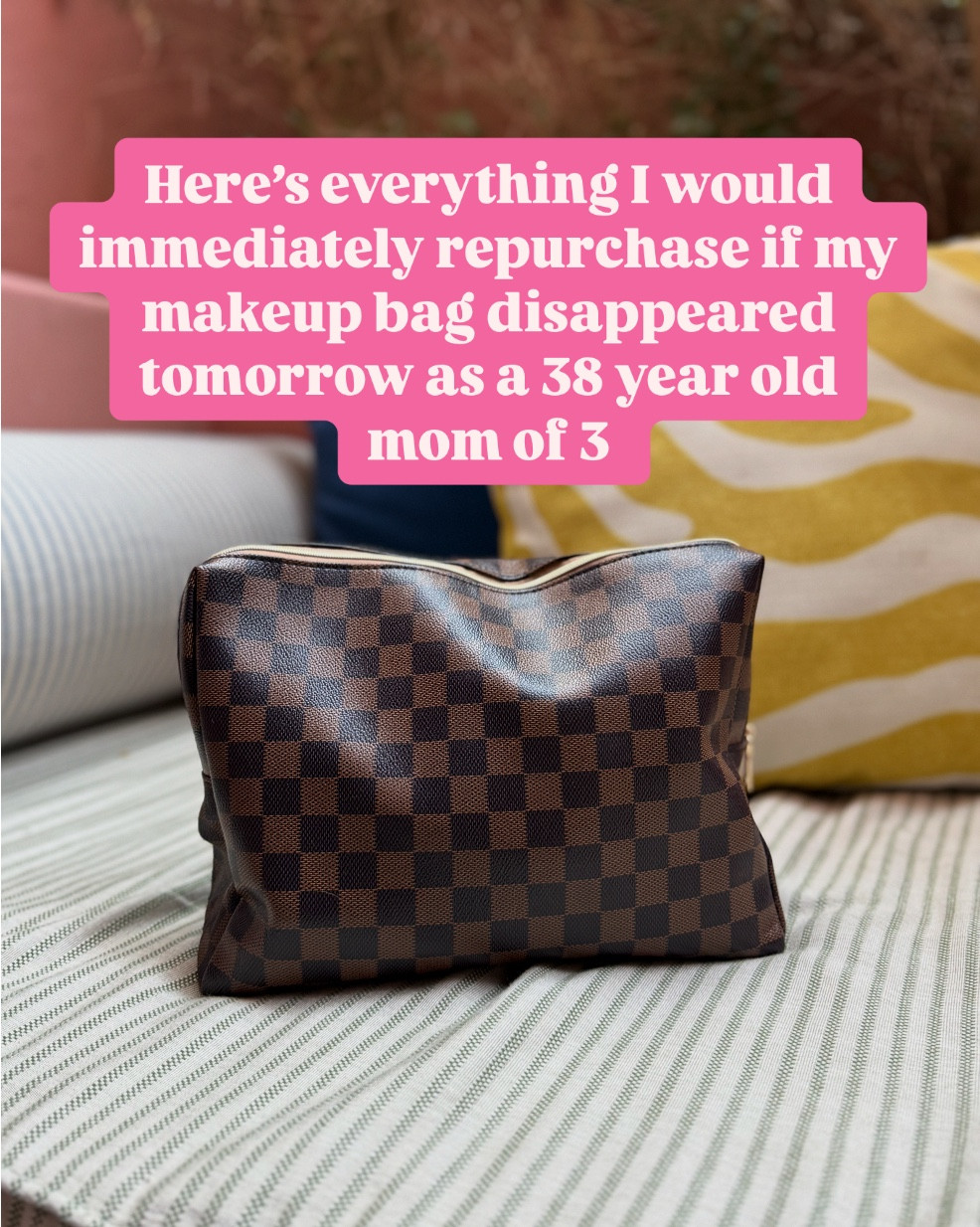 Comment DETAILS & I’ll send links + shades I use to your inbox💌 if my makeup bag disappeared tomorrow here is everything I would immediately re-purchase!! #holygrail makeup products I love as 38 mom of 3✨ Do we have any of the same favorite products?! 
.
.
SHADES-
Cc cream-light
Glotion-medium is what I wear you around and during summer, I mixed in some of the dark shade
Concealer- 5.0
Saie Bronzer-Spritz
Hourglass powder bronzer-Radiant Bronze Light
Eyebrow pencil-brunette
Merit blush-Beverly hills & cheeky
Milani blush-Dolce Pink & Berry Amore
Saie Blush-Lady & Flirty
Lip liner-pillow talk fair
Lipstick-pillow talk fair
Lip gloss-strawberry popsicle
Pressed Powder-Fair
Press on lashes-Trendsetter is my fav style! 
.
.
#sephora #makeupmusthaves 

#LTKBeauty #LTKSummerEdit