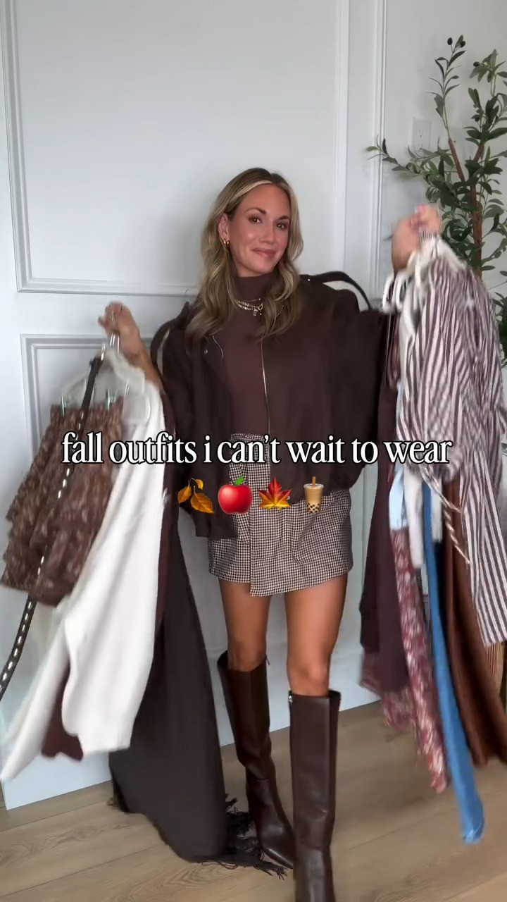Fall Outfits 🍂 Plaid skirt, suede jacket, floral maxi skirt, fringe dress, feels like cashmere sweaters, ruffle skort, stretchy jeans, gingham dress, chunky cardigan, satin midi skirt, and more! I can’t wait to wear these this fall! 🙌

#LTKootd #LTKSeasonal