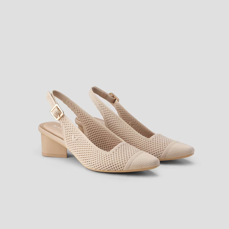 Pointed-Toe Slingback Sandals (Leah 2.0) | VIVAIA