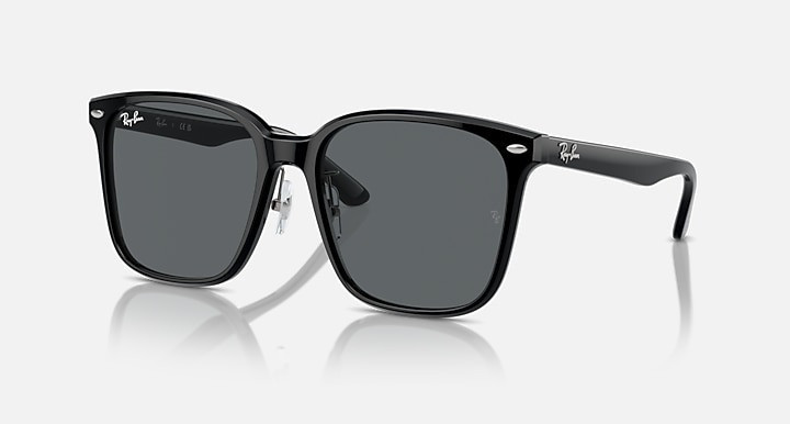 Ray Ban Dark Grey Square Unisex Sunglasses RB2206D 901/87 57 | Jomashop.com & JomaDeals.com