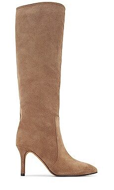 TORAL Suede Tall Boot in Brown from Revolve.com | Revolve Clothing (Global)