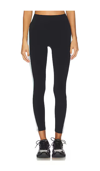 Emerson Airweight High Waist Legging in Black & Ice | Revolve Clothing (Global)