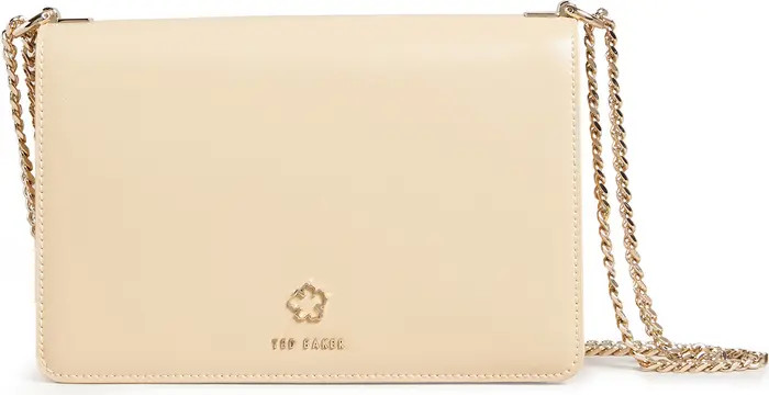 Ted Baker London Jorjey Flower Eyelet Flap Crossbody Bag | Nordstrom | Nordstrom