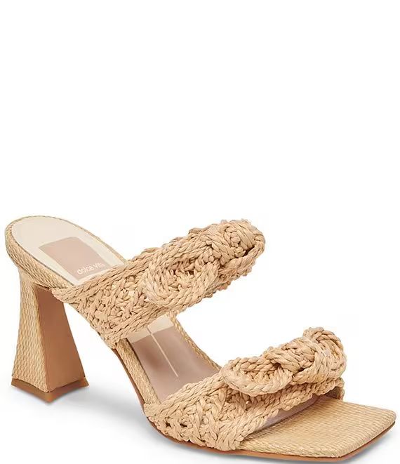 Dolce Vita Niyah Raffia Bow Dress Sandals | Dillard's | Dillard's