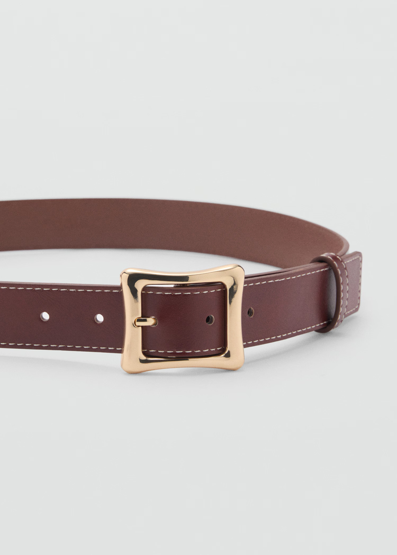 Square buckle belt | Mango (US/MX/AU)