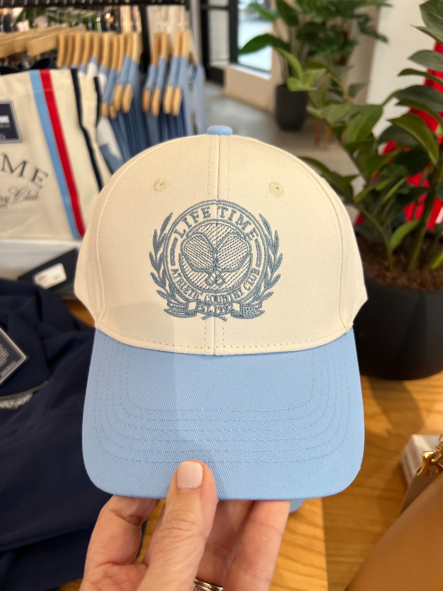 blue baseball cap 

#LTKootd #LTKOver40 #LTKSeasonal