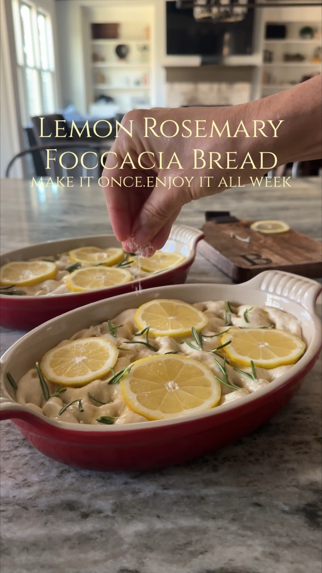 There's nothing better than baking from scratch AND knowing how to store it properly. After pulling these lemon rosemary focaccia loaves out of the oven, I always reach for this beeswax + linen bread bag. It keeps homemade bread fresh, soft on the inside, crisp on the outside, &  never dried out for up to a week. A true baker's essential and one of those small kitchen upgrades that makes everyday cooking feel more intentional.
Linked here. If you bake even occasionally, this is a must.

#LTKfoodie #LTKvlog #LTKHome