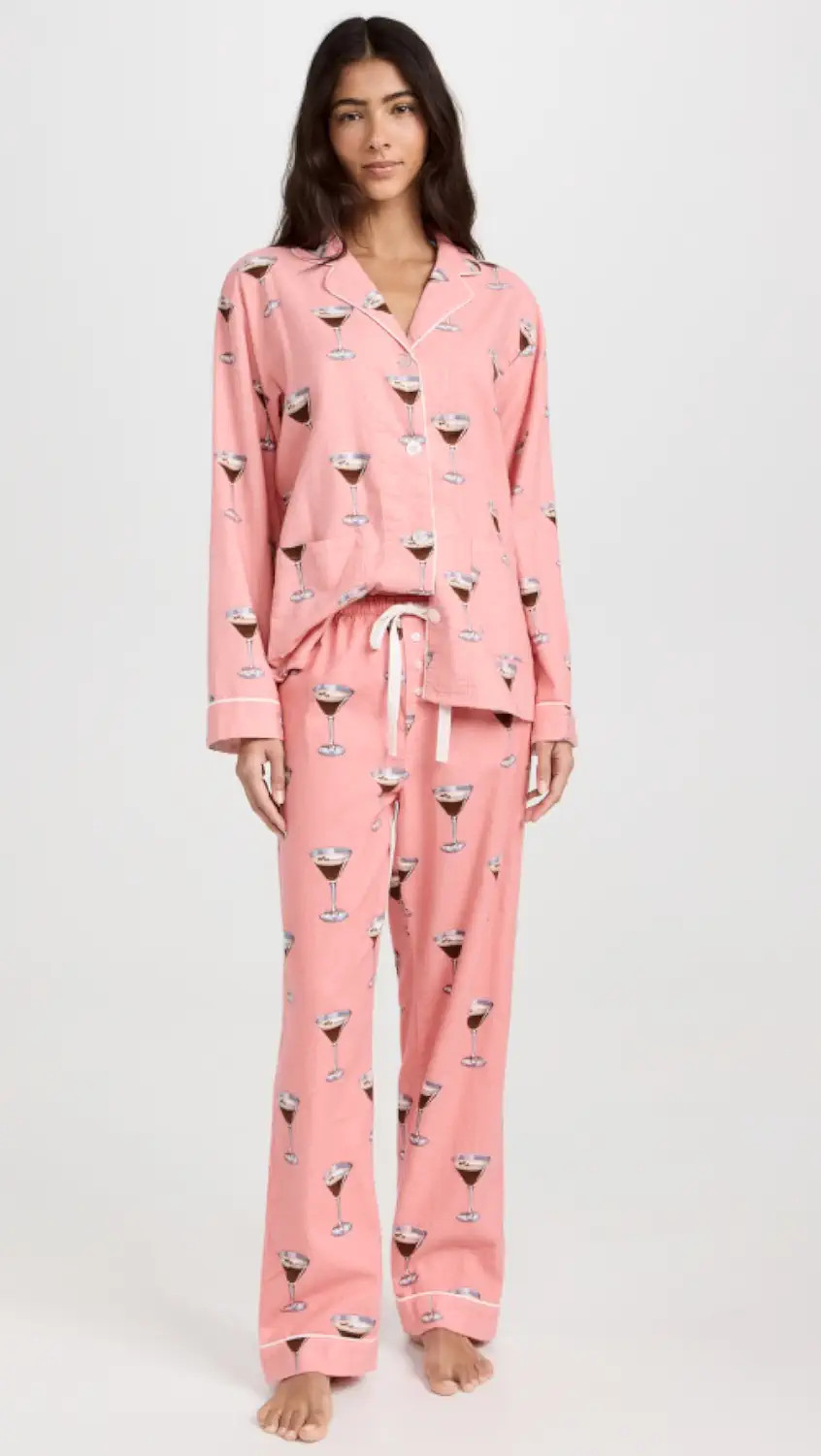 Flannel Long Sleeve PJ set | Shopbop