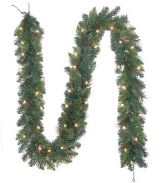 Mixed Pine Lighted Garland By Ashland® | Michaels Stores