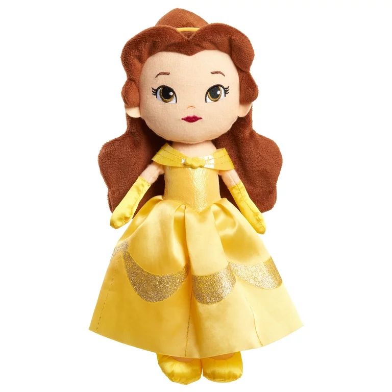 Just Play Disney Princess So Sweet Plush Belle in Yellow Dress, 12 inch Plush Toy, Beauty and the... | Walmart (US)