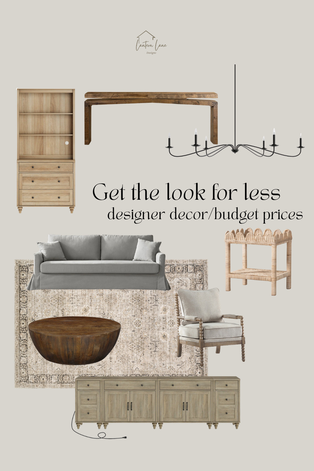 Look for less home decor! So many great affordable finds that look designer. 

serena and lily, pottery barn, arhaus, mcgee and co 

 #LTKHome #LTKSaleAlert