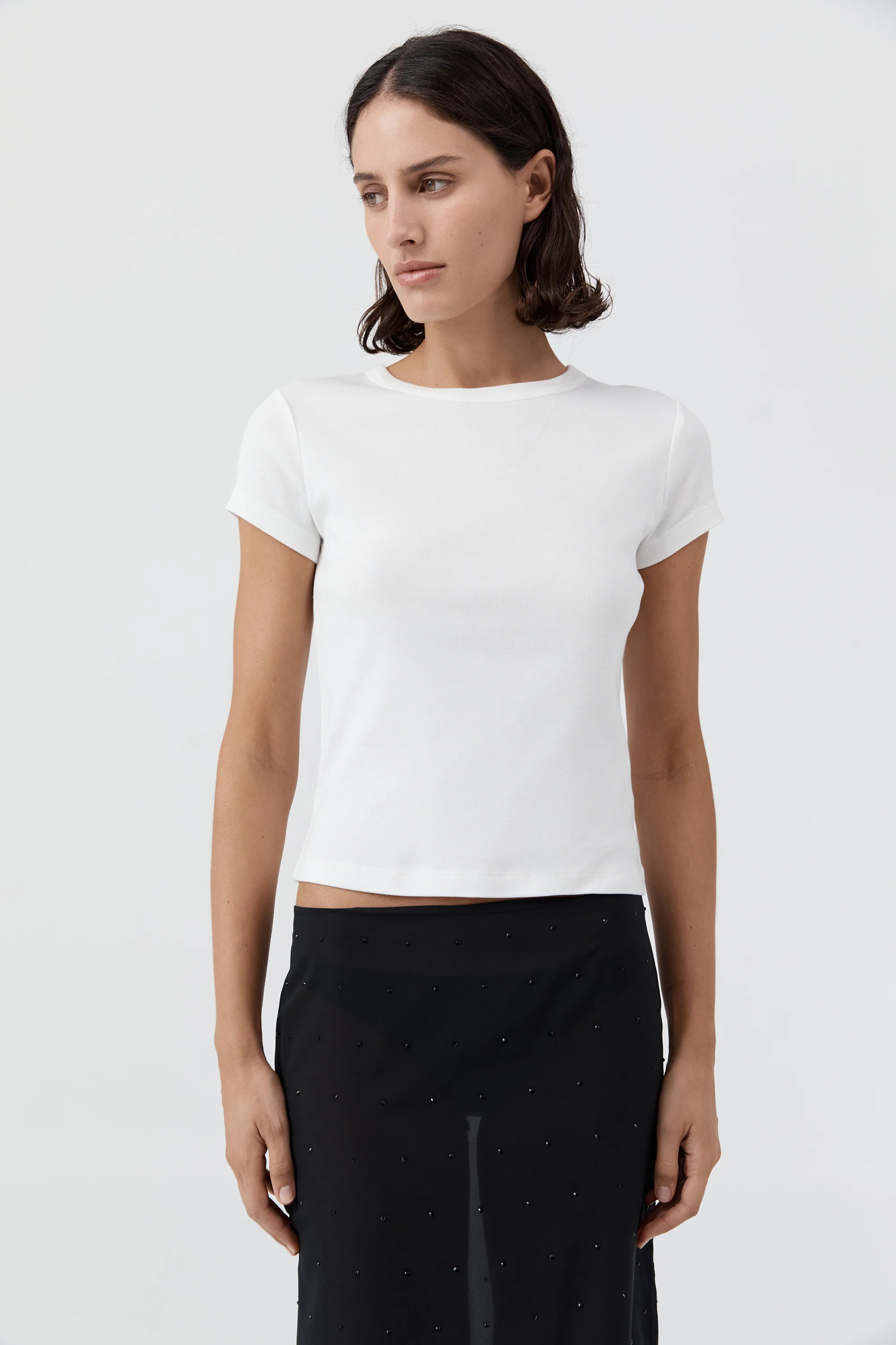 Organic Cotton Baby Tee - White | St. Agni (US, UK, EU)