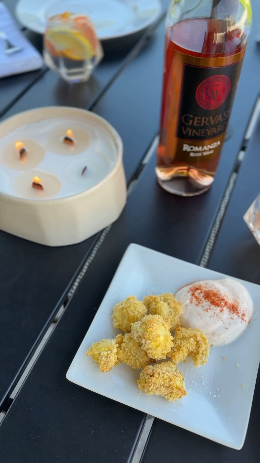 Summer evenings dining al fresco are my happy place 🍷✨

A chilled rosé, fresh seasonal ingredients, good conversation, and nowhere to rush off to. These are the moments I always want more of — slow dinners outside as the sun goes down and the air still feels warm.

Honestly one of the best parts of summer.

#LTKdayinmylife #LTKfoodie #LTKSeasonal