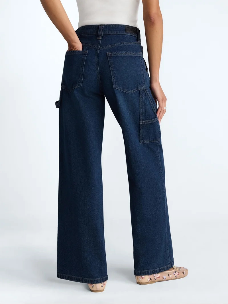 Scoop Women\u2019s and Women\u2019s Plus Relaxed Fit Jeans, 30'' Inseam, Sizes 0-26W | Walmart (US)