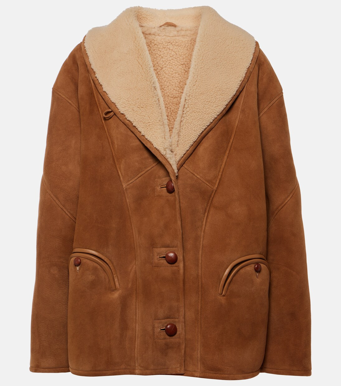 Tatoosh shearling-lined suede jacket | Mytheresa (UK)