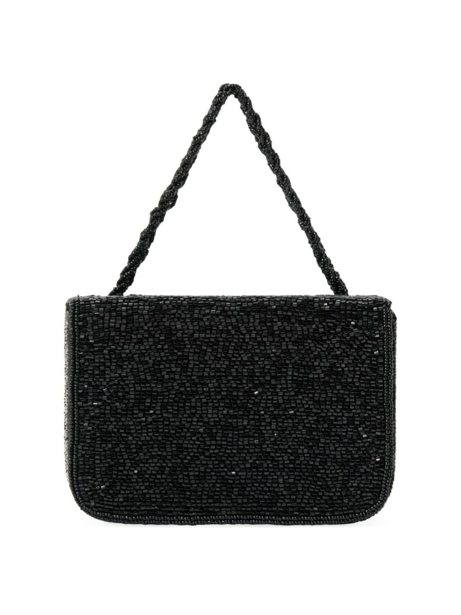 Shop Staud Carmen Beaded Box Bag | Saks Fifth Avenue | Saks Fifth Avenue