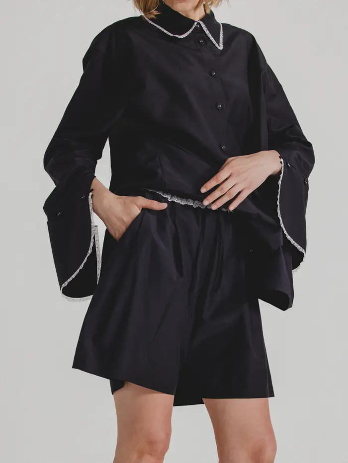 Silk Cotton Shorts | Nordstrom