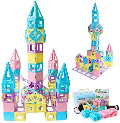 Amazon.com: Magblock Magnetic Building Blocks STEM Educational Toys Tiles Set for Boys & Girls Ma... | Amazon (US)