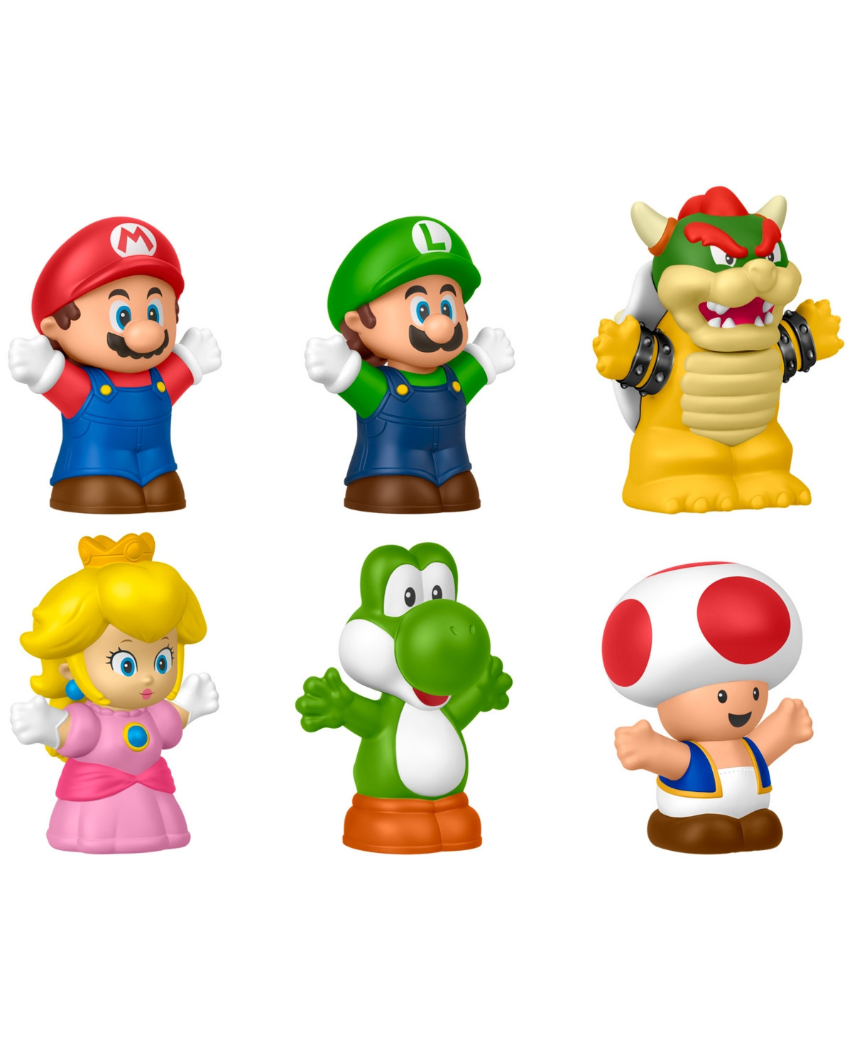 Fisher Price Little People My Mario Figure 6-Pack Toy Set for Toddlers and Kids - Assorted | Macy's