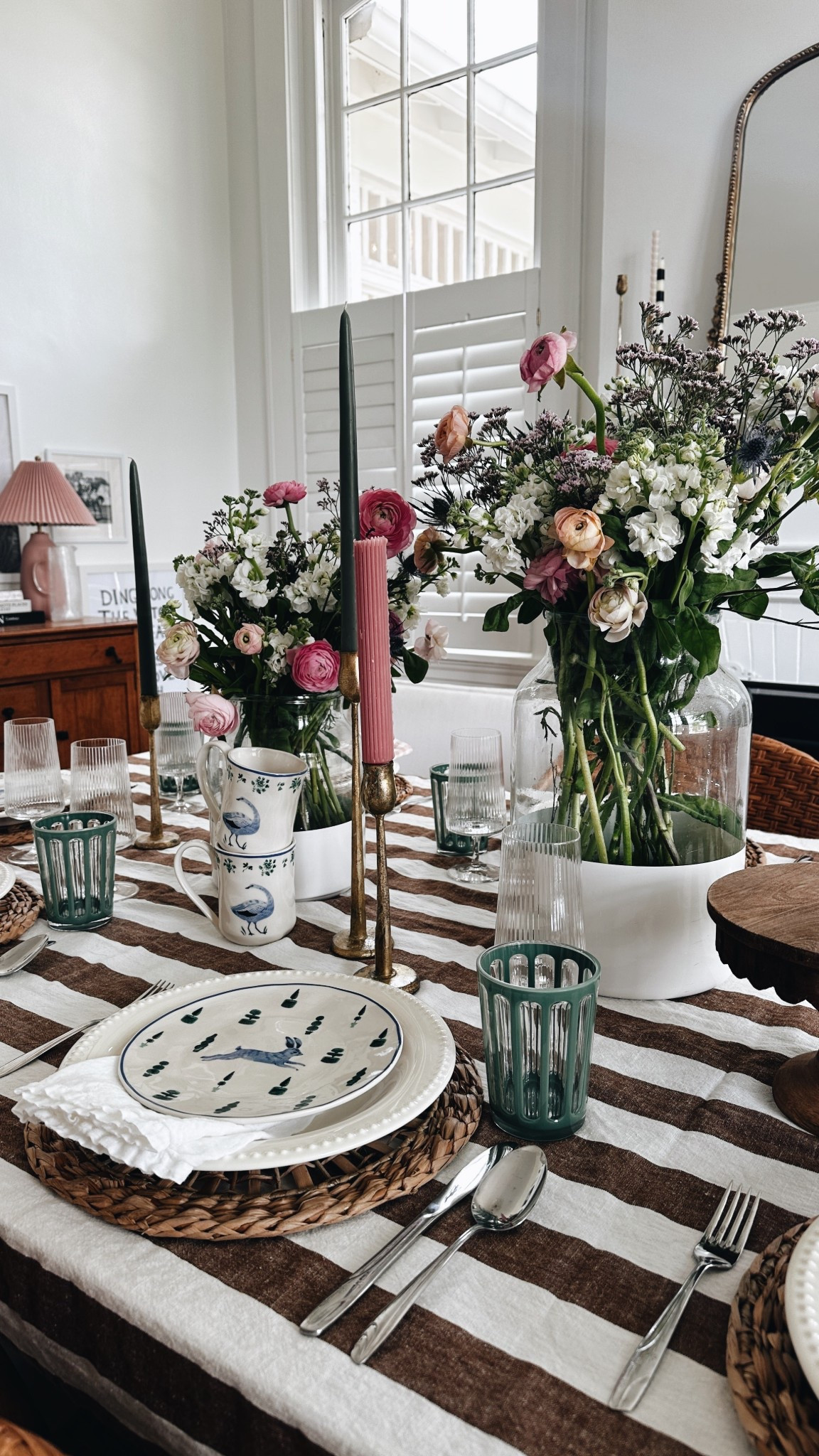 Easter table setting / shop Anthropologie 30% off saw

#LTKParties #LTKSeasonal #LTKHome