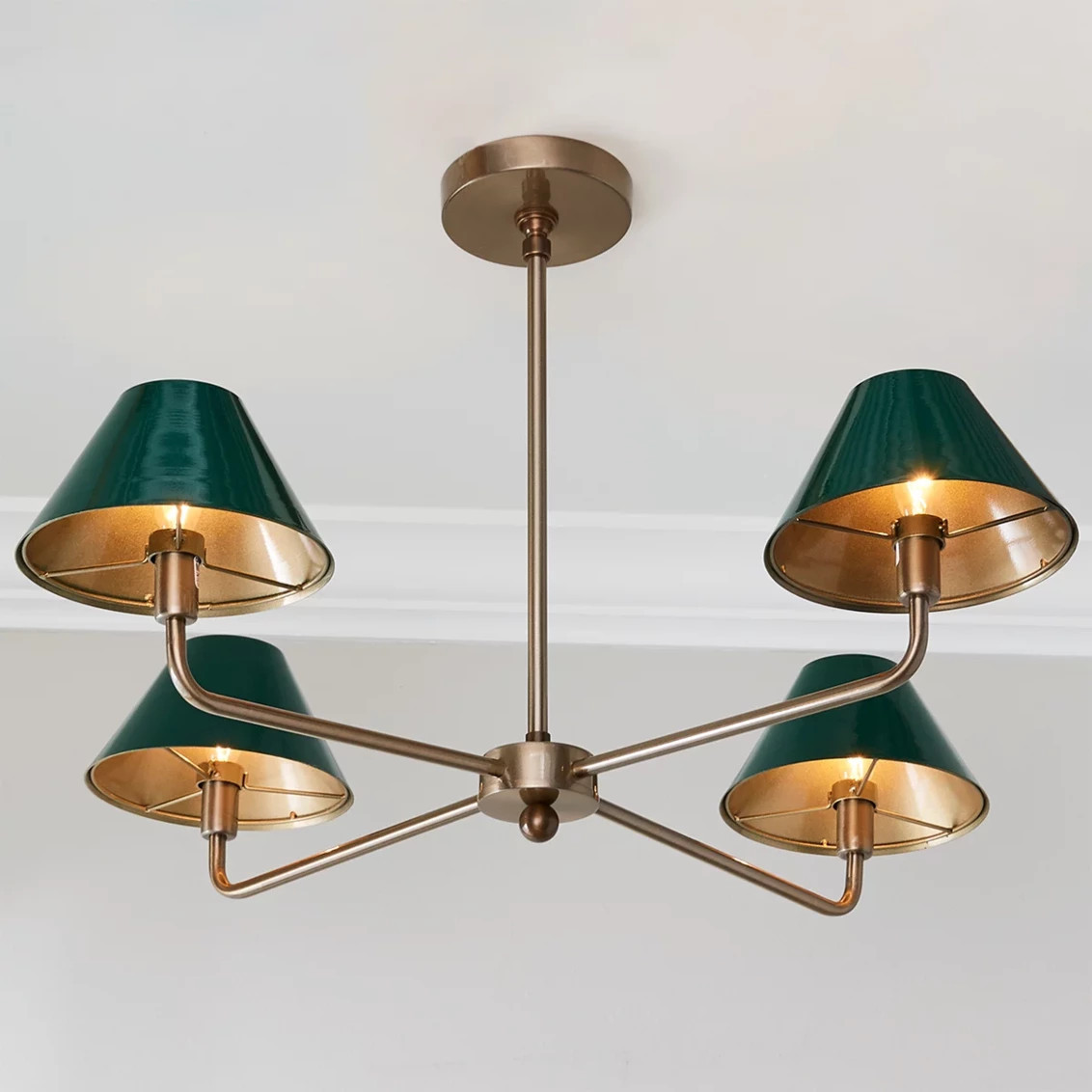 Chris Loves Julia Edie Chandelier - 4 Light | Shades of Light