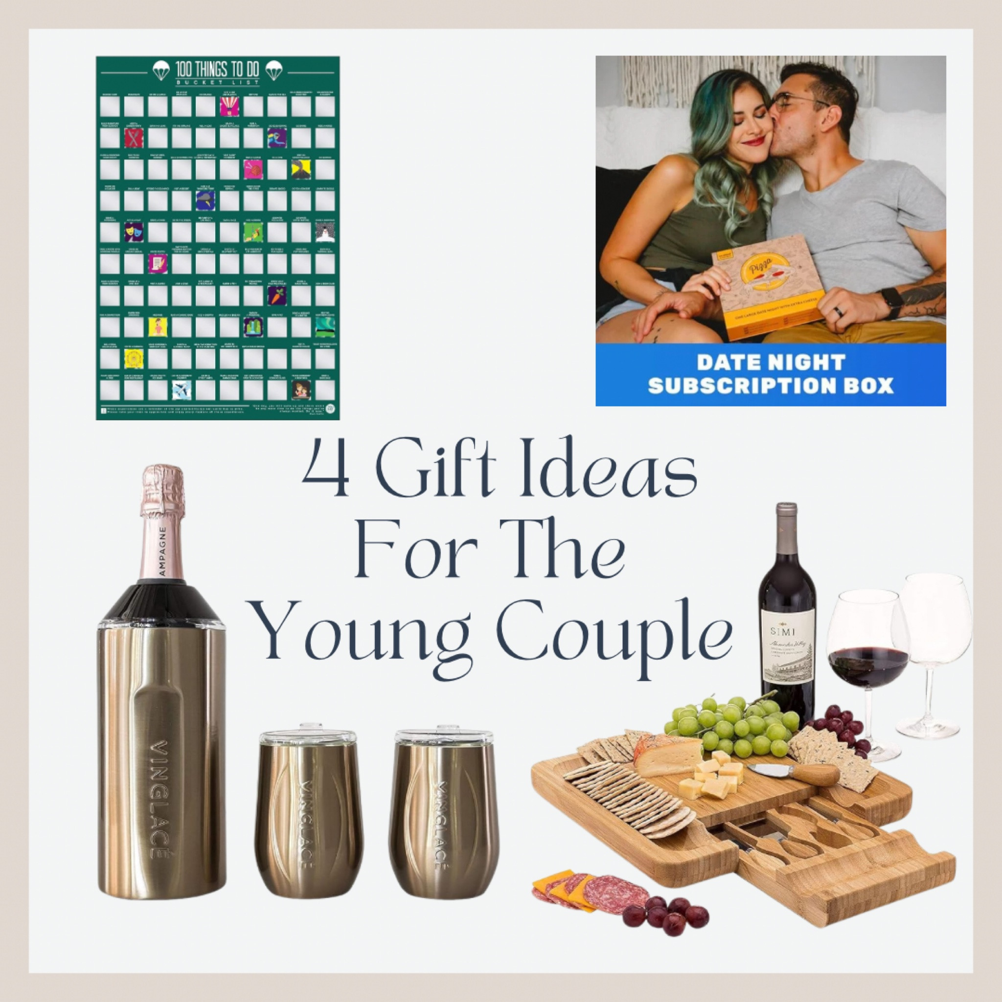 4 gift ideas for the young couple 
Gift ideas
Wedding gift 


#LTKwedding #LTKGiftGuide #LTKfindsunder100