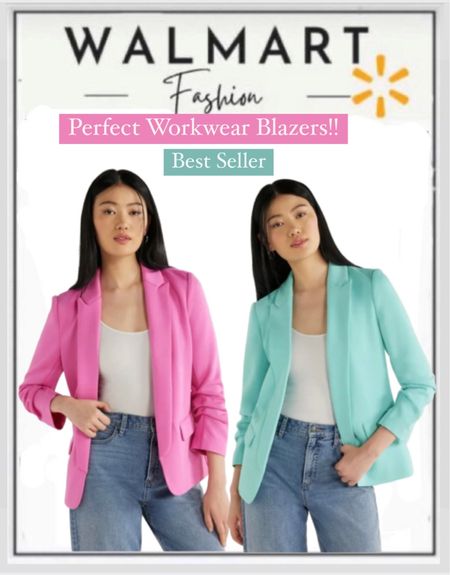 In love with this blazer. Comes in many more colors!!🌸🌸
Walmart Fashion

#LTKworkwear #LTKstyletip #LTKfindsunder50