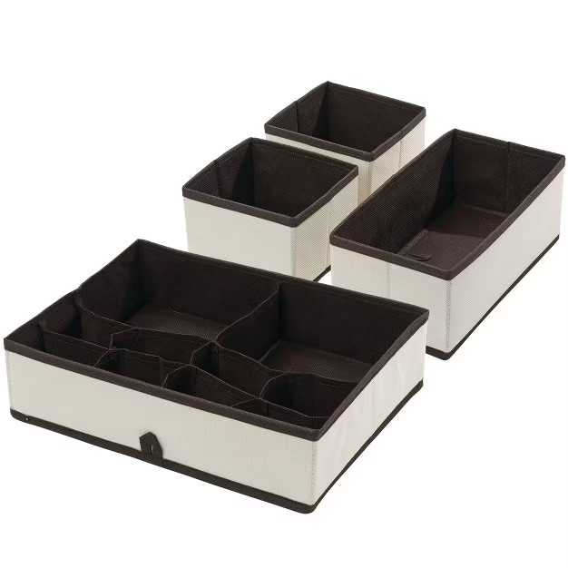 mDesign Fabric Drawer and Closet Storage Organizer, Set of 8 | Target