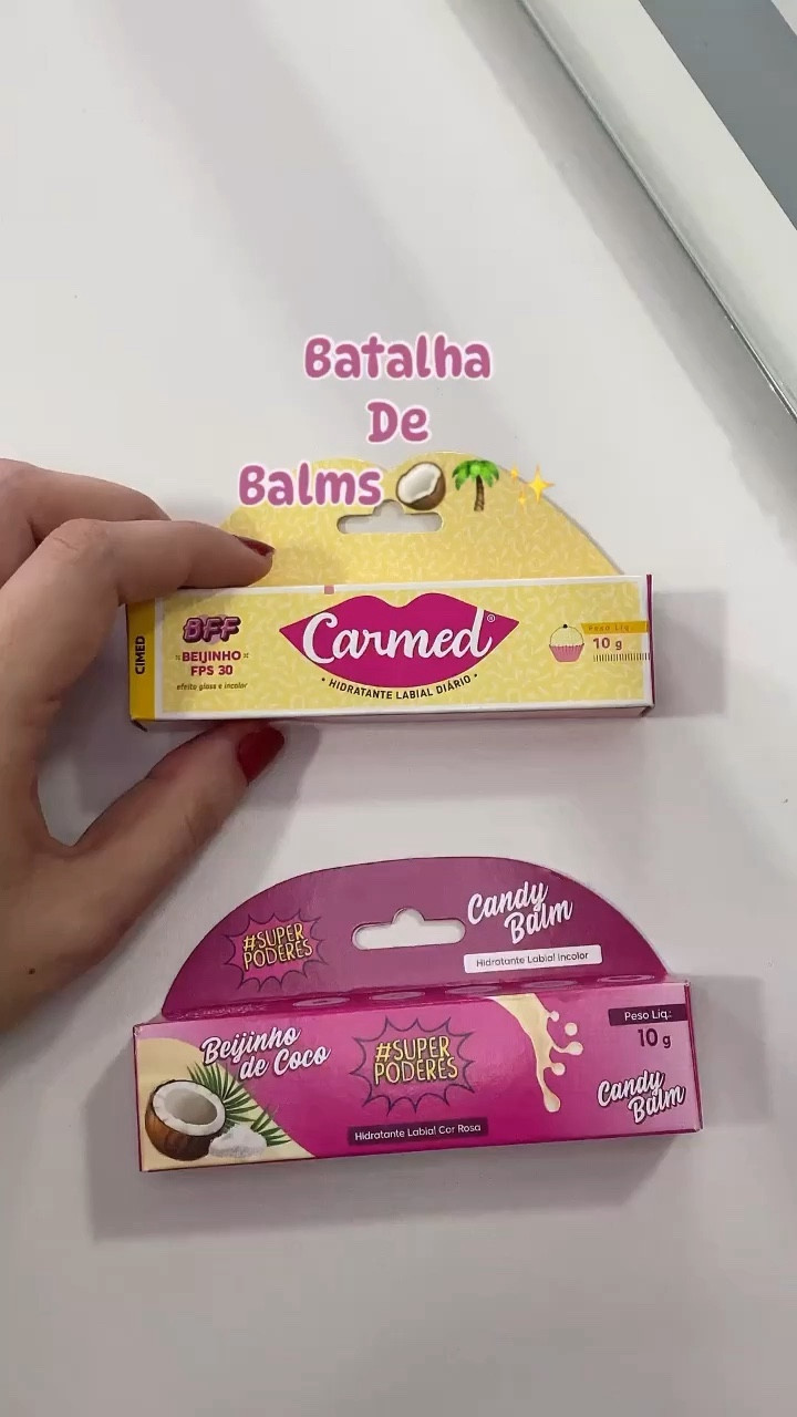 Batalha de balms #coconutbalms #carmedbff #carmed #balms 

#LTKbrasil #LTKbeauty #LTKVideo