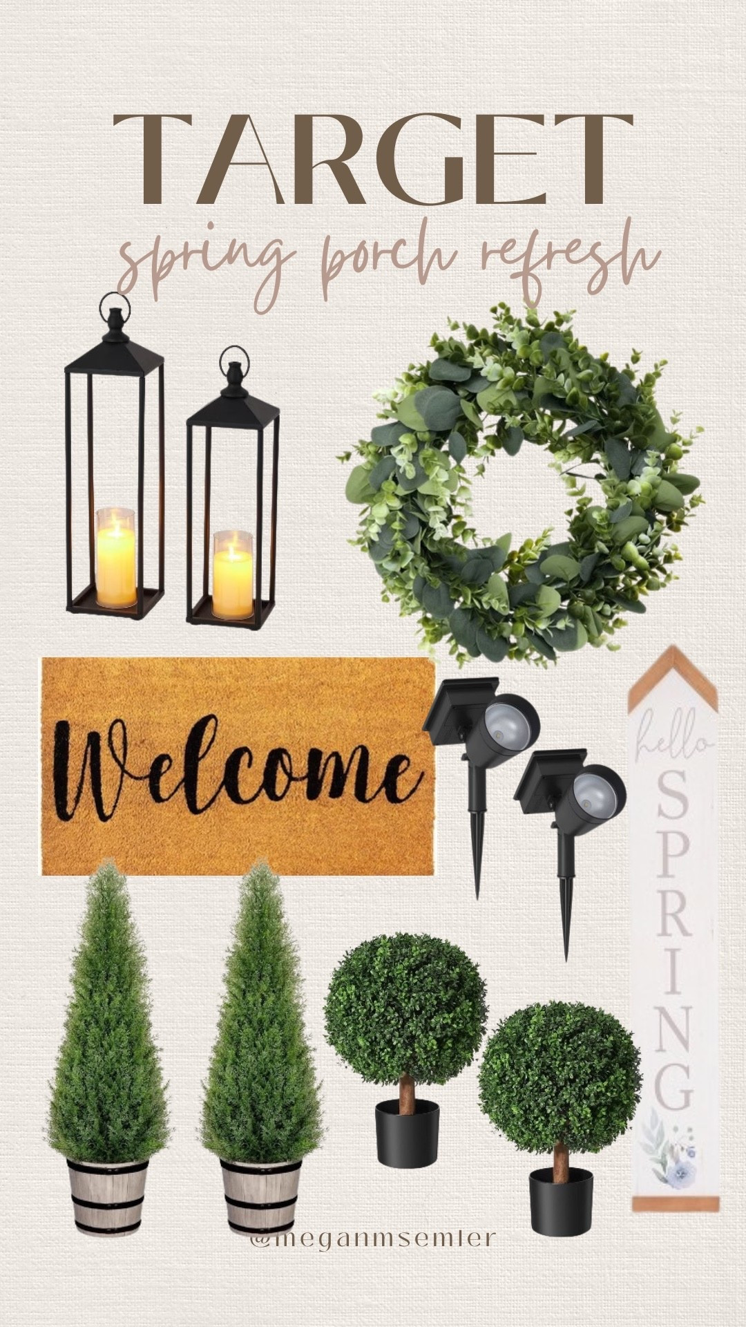 Target porch spring refresh 

#LTKHome #LTKSeasonal