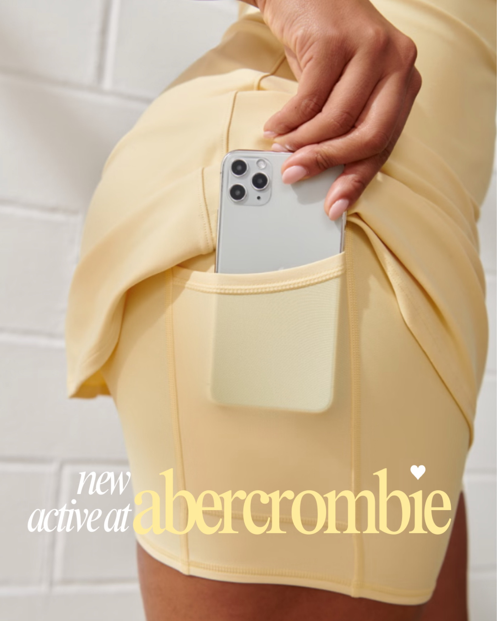 new active wear at abercombie 💛 tennis skirts, tennis dress, running shorts

#LTKFindsUnder100 #LTKFitness #LTKActive