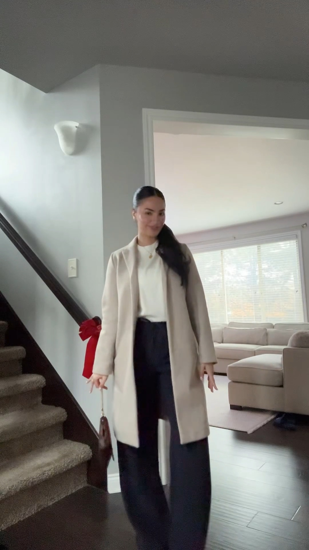 OOTD styling my favorite Aritzia trousers 💙

#LTKootd #LTKFindsUnder100 #LTKWorkwear