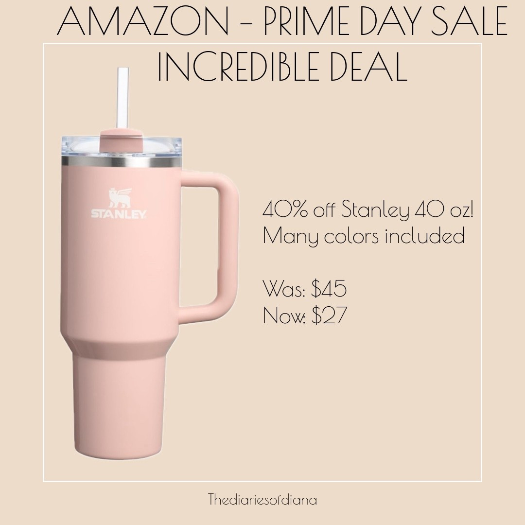 Amazon prime day sale 

Stanley 40oz is on sale for 40% off. Many colors included. 

#LTKActive #LTKFindsUnder50 #LTKSeasonal