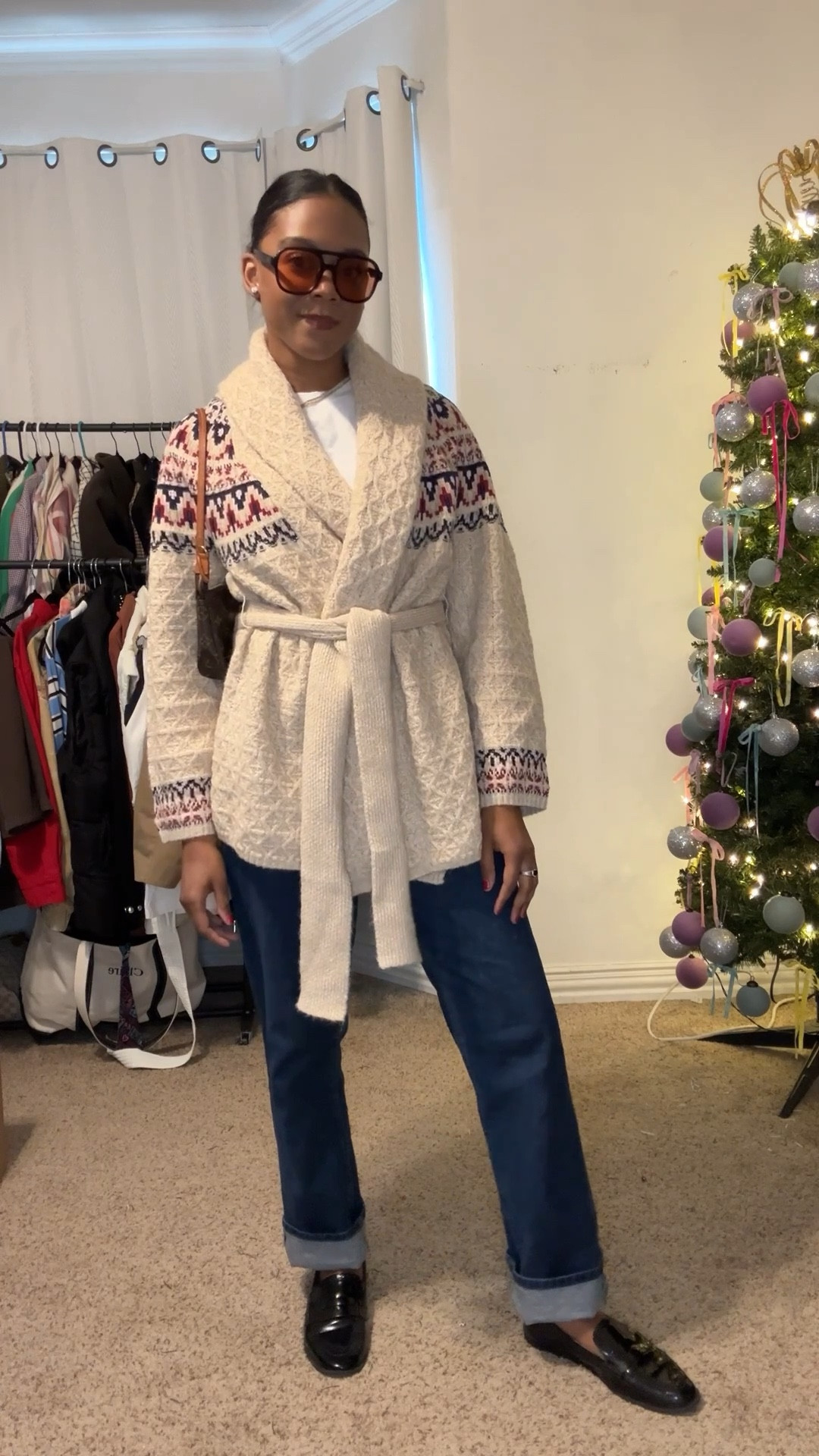 Revolve has such good stuff right now, ordered this Tularosa cardigan and these fun sunglasses 😎 sunnies on sale now!

#revolve #sunnies #sunglasses #sweater #winteroutfit #wibter #winterfit #cardigan #wrap #loafers #casualootd #ootd #outfit #tularosa 

#LTKgrwm #LTKSaleAlert #LTKootd